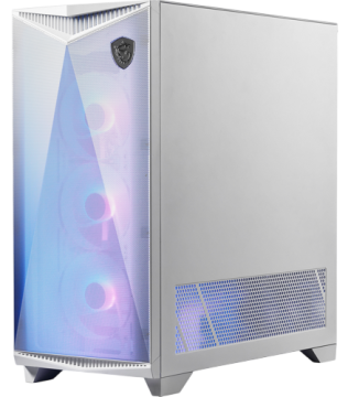 Компьютерный корпус MSI MPG GUNGNIR 300R AIRFLOW TG White (306-7G21W21-W57) PWM RGB Fan