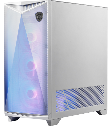 Компьютерный корпус MSI MPG GUNGNIR 300R AIRFLOW TG White (306-7G21W21-W57) PWM RGB Fan