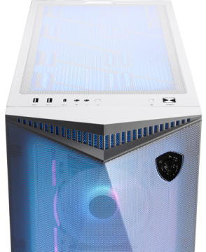 Компьютерный корпус MSI MPG GUNGNIR 300R AIRFLOW TG White (306-7G21W21-W57) PWM RGB Fan