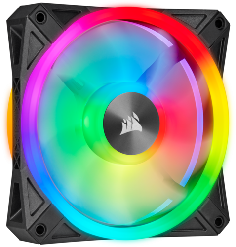 Вентилятор для корпуса Corsair iCUE QL120 RGB CO-9050097-WW 120mm PWM Single Fan RTL