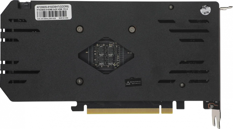 Видеокарта AFox (AF2060S-8192D6H7) GeForce RTX 2060 SUPER 8GB DUAL FAN
