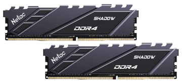Оперативная память 32 Gb 3200 MHz NETAC SHADOW Gray (NTSDD4P32DP-32E)