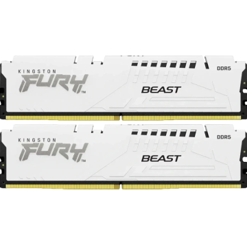 Оперативная память 64 Gb 5600 MHz Kingston FURY Beast White (KF556C40BWK2-64)