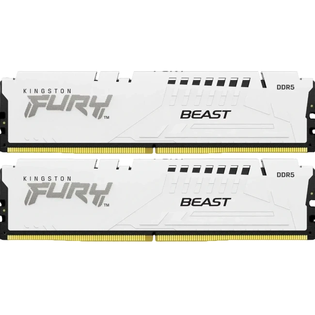 Оперативная память 64 Gb 5600 MHz Kingston FURY Beast White (KF556C40BWK2-64)
