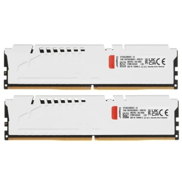 Оперативная память 64 Gb 5600 MHz Kingston FURY Beast White (KF556C40BWK2-64)