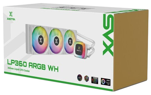 Система жидкостного охлаждения для процессора XASTRA LP360 ARGB WH White (LP360-WHAFXX-GL)