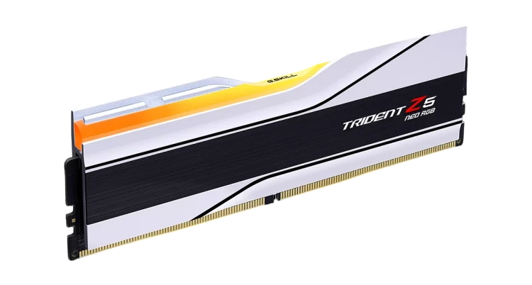 Оперативная память 64 Gb 6000 MHz G.Skill TRIDENT Z5 NEO RGB White (F5-6000J3636F32GX2-TZ5NRW)
