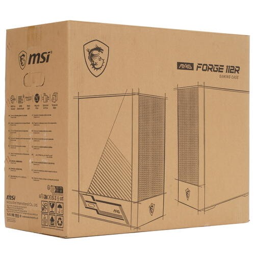 Компьютерный корпус MSI MAG FORGE 112R ARGB TG (306-7G16X23-809)
