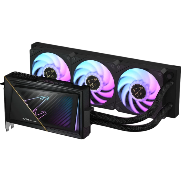 Видеокарта Gigabyte (GV-N5080AORUSX W-16GD) GeForce RTX 5080 16GB XTREME WATERFORCE