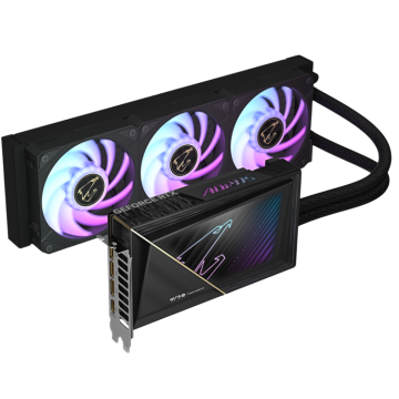 Видеокарта Gigabyte (GV-N5080AORUSX W-16GD) GeForce RTX 5080 16GB XTREME WATERFORCE