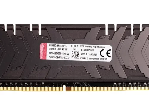 Оперативная память 16 Gb 3200 MHz Kingston HYPERX PREDATOR (HX432C16PB3K2/16)