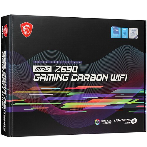 Материнская плата MSI MPG Z590 GAMING CARBON WIFI