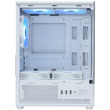 Компьютерный корпус XASTRA Q300M 5ARGB-C6 White (Q300M-5FC12A-C6-WH)