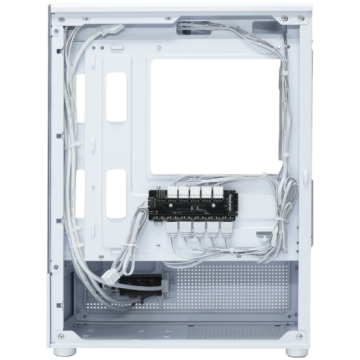 Компьютерный корпус XASTRA Q300M 5ARGB-C6 White (Q300M-5FC12A-C6-WH)