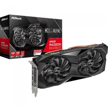 Видеокарта ASRock (RX6700XT CLD 12GO) Radeon RX 6700 XT 12GB Challenger D 8G OC