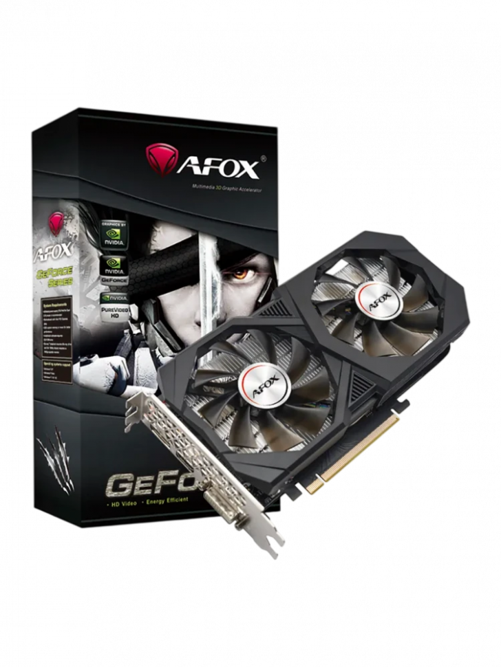 Видеокарта AFox (AF3050-8GD6H7-V2) GeForce RTX 3050 8GB GAMING