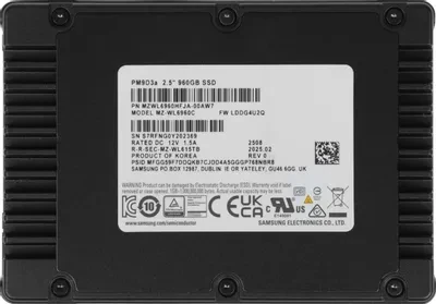 Твердотельный накопитель Samsung 960 Gb PM9D3a (MZWL6960HFJA-00AW7)