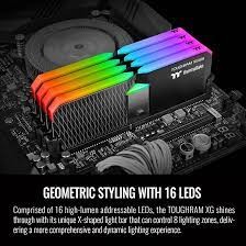 Оперативная память 64 Gb 4000 MHz Thermaltake TOUGHRAM XG RGB Black (R016R432GX2-4000C19A)
