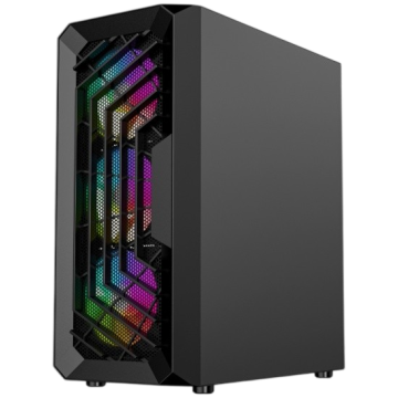 Компьютерный корпус Powercase Mistral C4B TG Black (CMICB-L4)