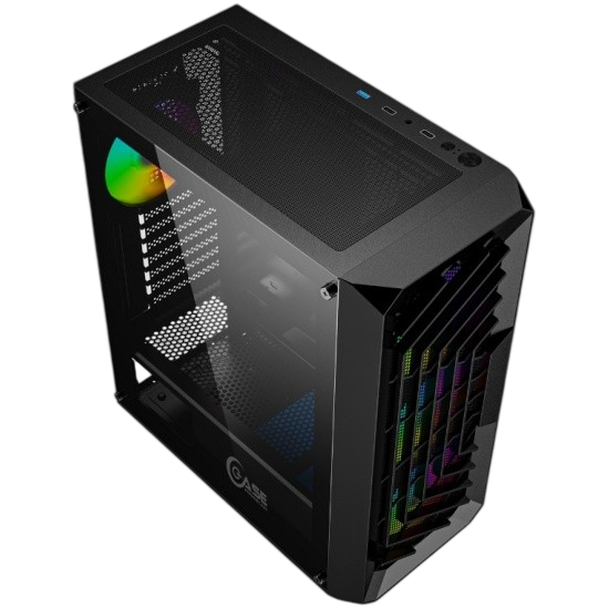 Компьютерный корпус Powercase Mistral C4B TG Black (CMICB-L4)