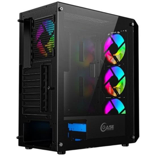 Компьютерный корпус Powercase Mistral C4B TG Black (CMICB-L4)