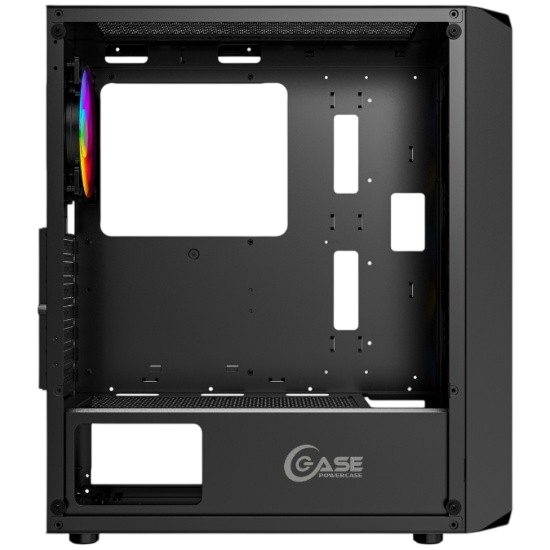Компьютерный корпус Powercase Mistral C4B TG Black (CMICB-L4)