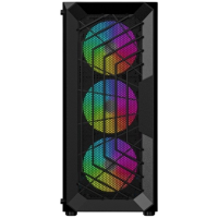 Компьютерный корпус Powercase Mistral C4B TG Black (CMICB-L4)
