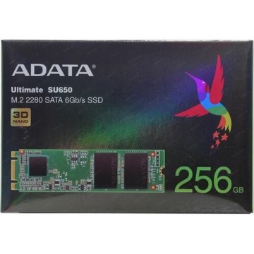 Твердотельный накопитель 256 Gb ADATA Ultimate ASU650NS38-256GT-B