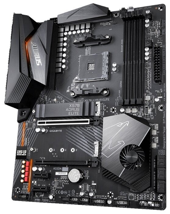 Материнская плата GIGABYTE X570 AORUS ELITE