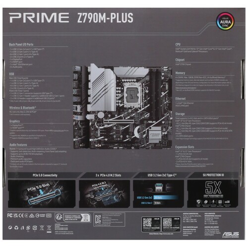 Материнская плата ASUS PRIME Z790M-PLUS 90MB1E70-M0EAY0