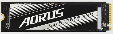 Твердотельный накопитель Gigabyte 1000 Gb AORUS Gen5 12000 AG512K1TB
