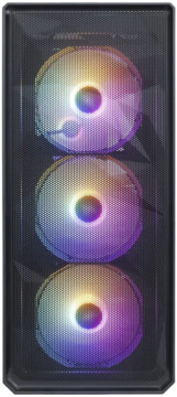 Компьютерный корпус 1STPLAYER FD3-M LED Black (FD3-M-BK-4F1)