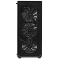 Компьютерный корпус 1STPLAYER FD3-M LED Black (FD3-M-BK-4F1)