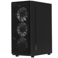 Компьютерный корпус 1STPLAYER FD3-M LED Black (FD3-M-BK-4F1)