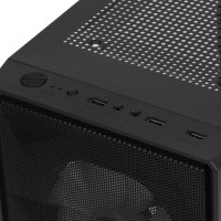 Компьютерный корпус 1STPLAYER FD3-M LED Black (FD3-M-BK-4F1)