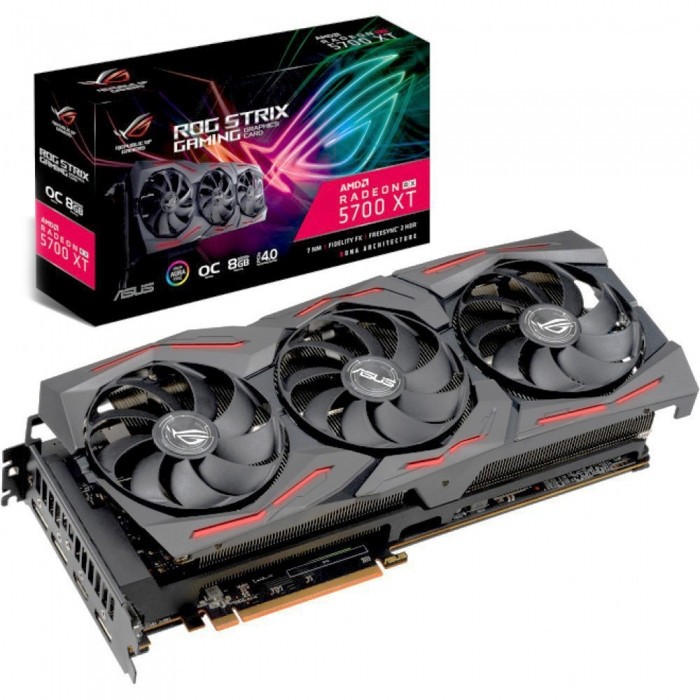 Видеокарта ASUS (ROG-STRIX-RX5700XT-O8G-GAMING) AMD Radeon RX 5700 XT 8GB ROG STRIX GAMING OC