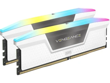 Оперативная память 32 Gb 6400 MHz Corsair VENGEANCE RGB White XMP (CMH32GX5M2B6400C36W)