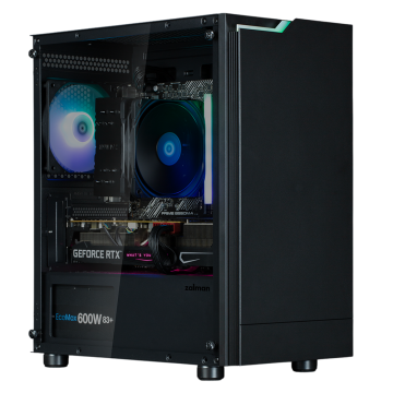 Компьютерный корпус Zalman ARGB Black T4 Plus