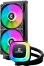 Система жидкостного охлаждения для процессора XASTRA LP240 ARGB BK Black (LP240-BKAFXX-GL)
