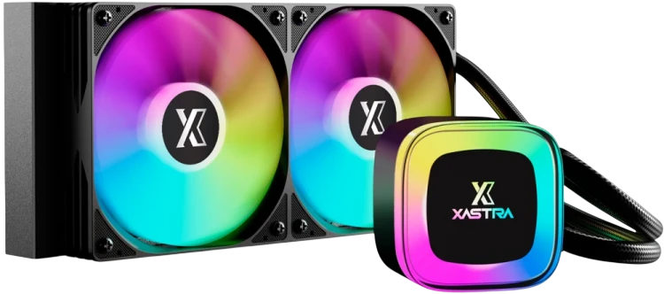 Система жидкостного охлаждения для процессора XASTRA LP240 ARGB BK Black (LP240-BKAFXX-GL)