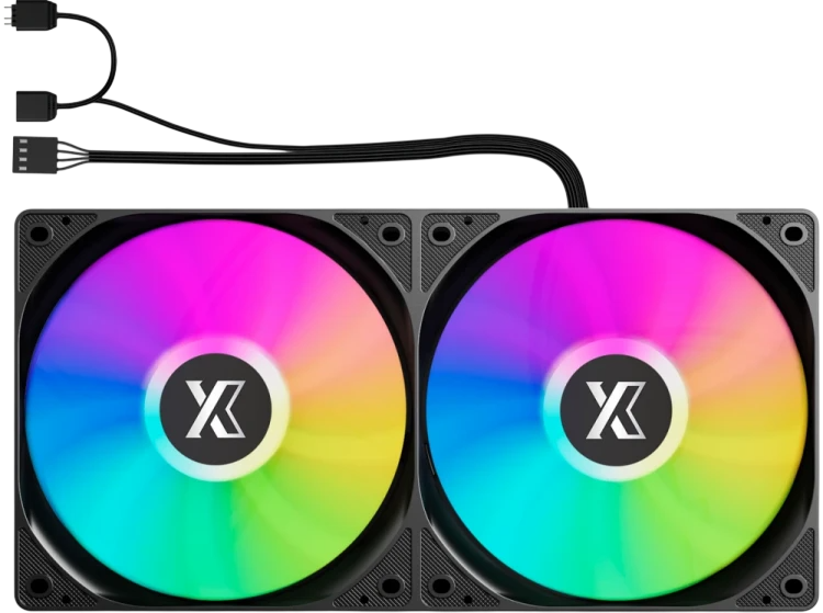 Система жидкостного охлаждения для процессора XASTRA LP240 ARGB BK Black (LP240-BKAFXX-GL)