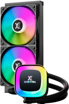 Система жидкостного охлаждения для процессора XASTRA LP240 ARGB BK Black (LP240-BKAFXX-GL)