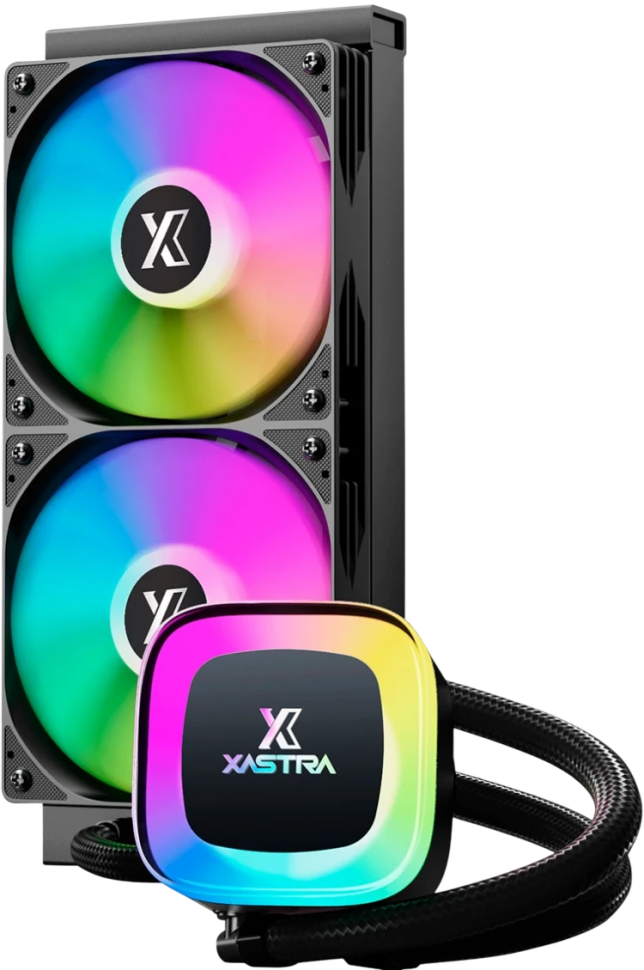 Система жидкостного охлаждения для процессора XASTRA LP240 ARGB BK Black (LP240-BKAFXX-GL)
