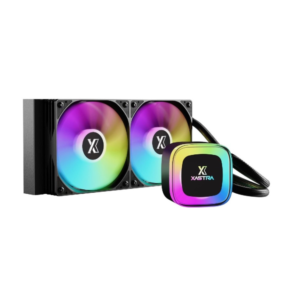 Система жидкостного охлаждения для процессора XASTRA LP240 ARGB BK Black (LP240-BKAFXX-GL)