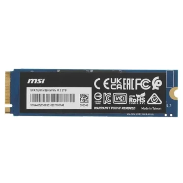 Твердотельный накопитель MSI 2000 Gb SPATIUM M390