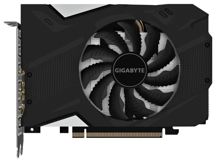 Видеокарта GIGABYTE (GV-N166TIXOC-6GD) GeForce GTX 1660 Ti 6GB MINI ITX OC