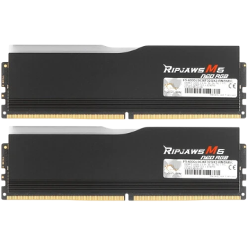 Оперативная память 64 Gb 6000 MHz G.Skill RIPJAWS M5 NEO RGB Black (F5-6000J3636F32GX2-RM5NRK)
