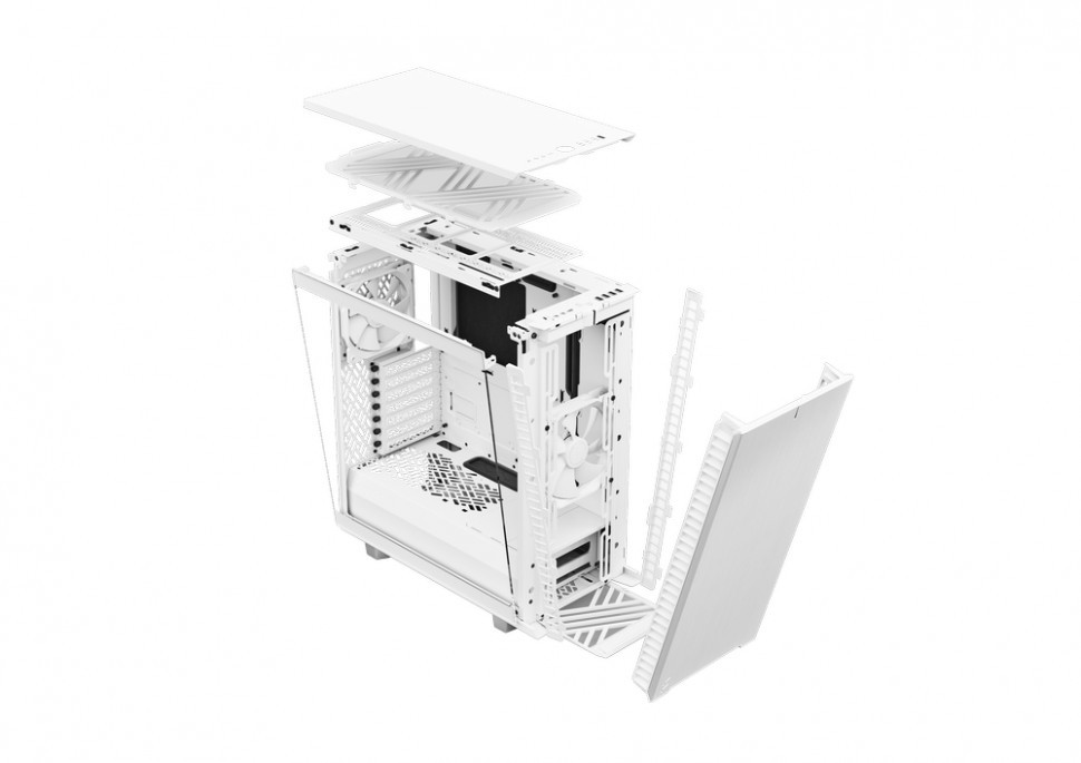 Компьютерный корпус Fractal Design DEFINE 7 COMPACT WHITE TG FD-C-DEF7C-04