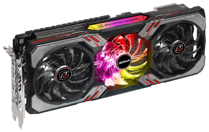 Видеокарта ASRock (RX6800 PGD 16GO) Radeon RX 6800 16GB Phantom Gaming D OC