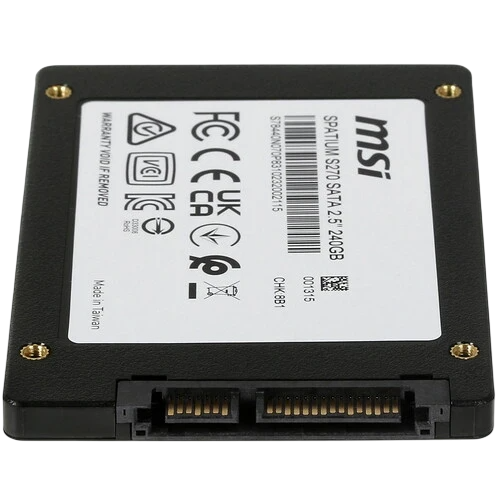 Твердотельный накопитель MSI 240 Gb SPATIUM S270 (S78-440N070-P83)